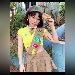 Halloween Costume from DollsKill, Pot Brownies Women's 2X be 420 Friendly